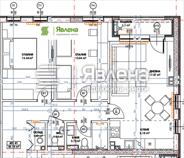 Продава 3-СТАЕН, гр. София, Овча купел 2, снимка 10 - Апартаменти - 54876602