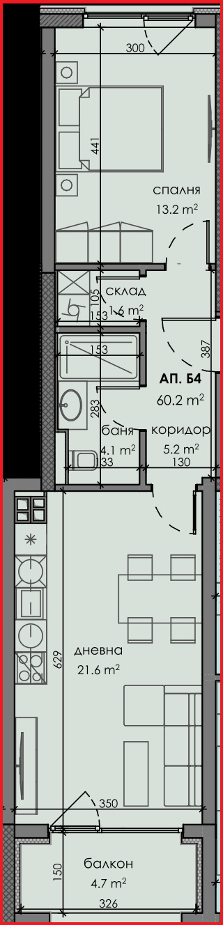 Продава 2-СТАЕН, гр. Варна, Левски 1, снимка 3 - Апартаменти - 55043930