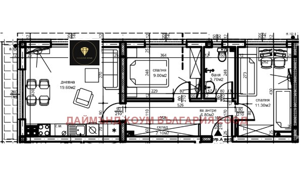 Продава  3-стаен град Пловдив , Христо Смирненски , 72 кв.м | 17019366 - изображение [2]