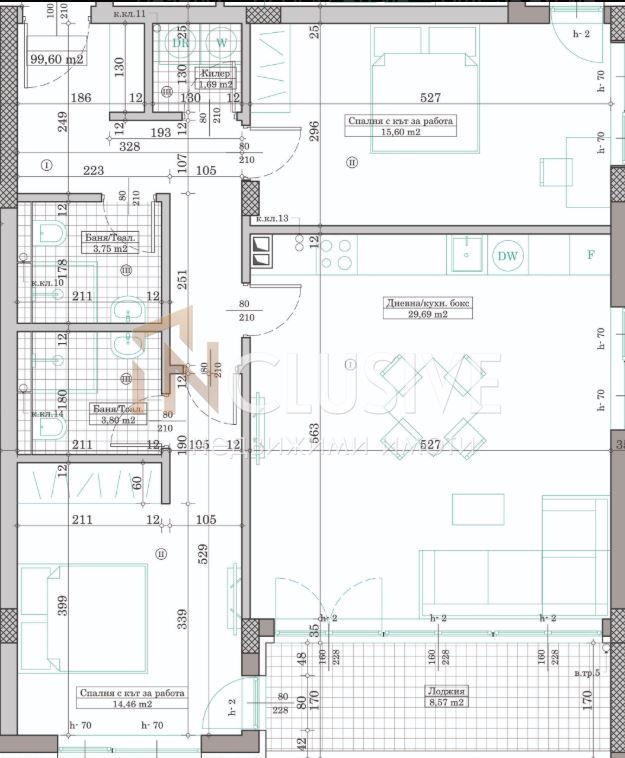 For Sale  2 bedroom Varna , Kaysieva gradina , 113 sq.m | 93259852