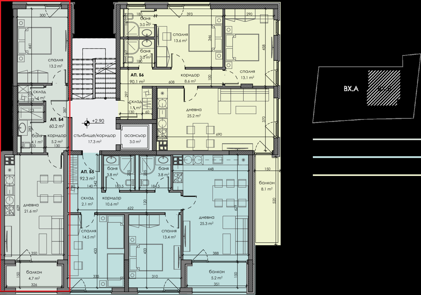 Продава 2-СТАЕН, гр. Варна, Левски 1, снимка 2 - Апартаменти - 55043930