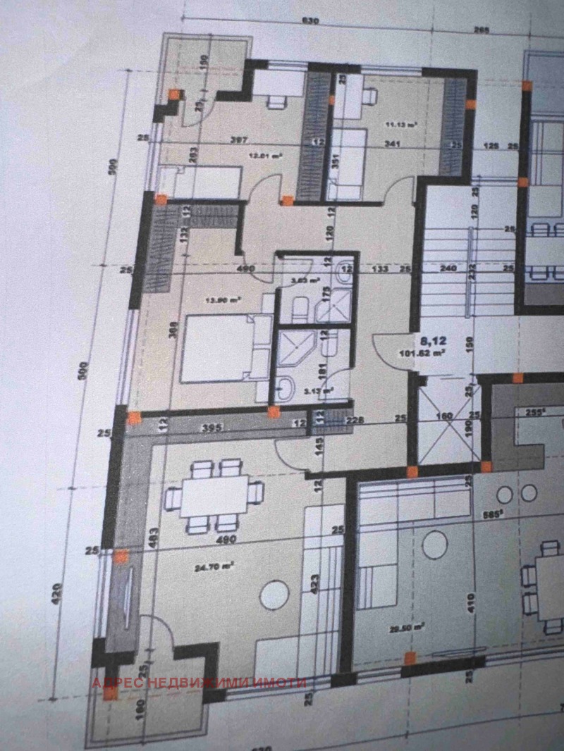 На продаж  2 спальні Стара Загора , Център , 114 кв.м | 45827221 - зображення [2]