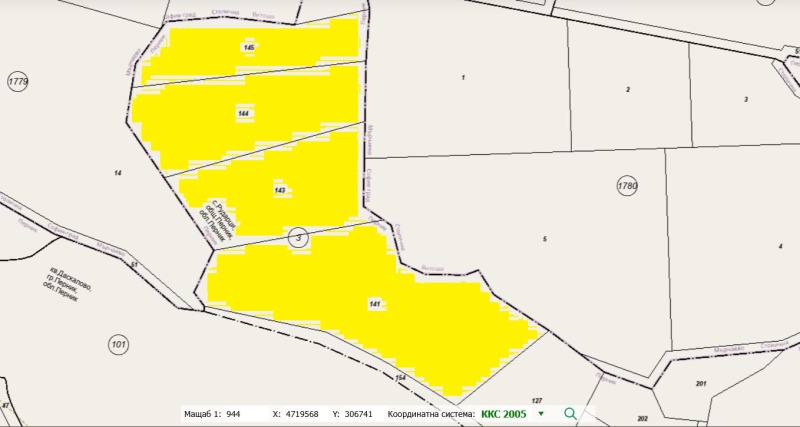Till salu  Landa region Pernik , Rudarci , 11 dka | 88048062 - bild [2]