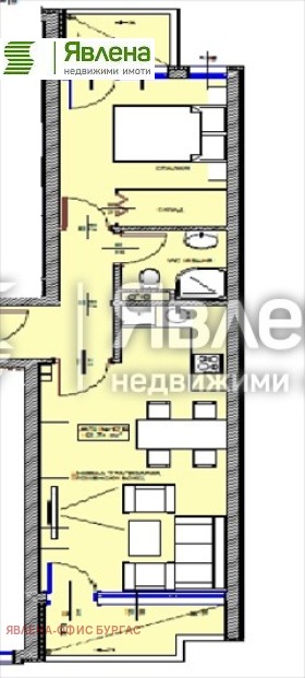 Продава 2-СТАЕН, гр. Поморие, област Бургас, снимка 2 - Aпартаменти - 49228850