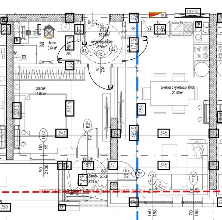 Продава 2-СТАЕН, гр. София, Младост 4, снимка 2 - Апартаменти - 53597125