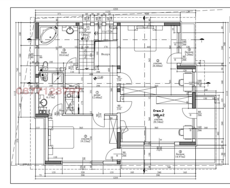 Til salg  Hus Varna , m-t Evksinograd , 277 kvm | 39237887 - billede [3]