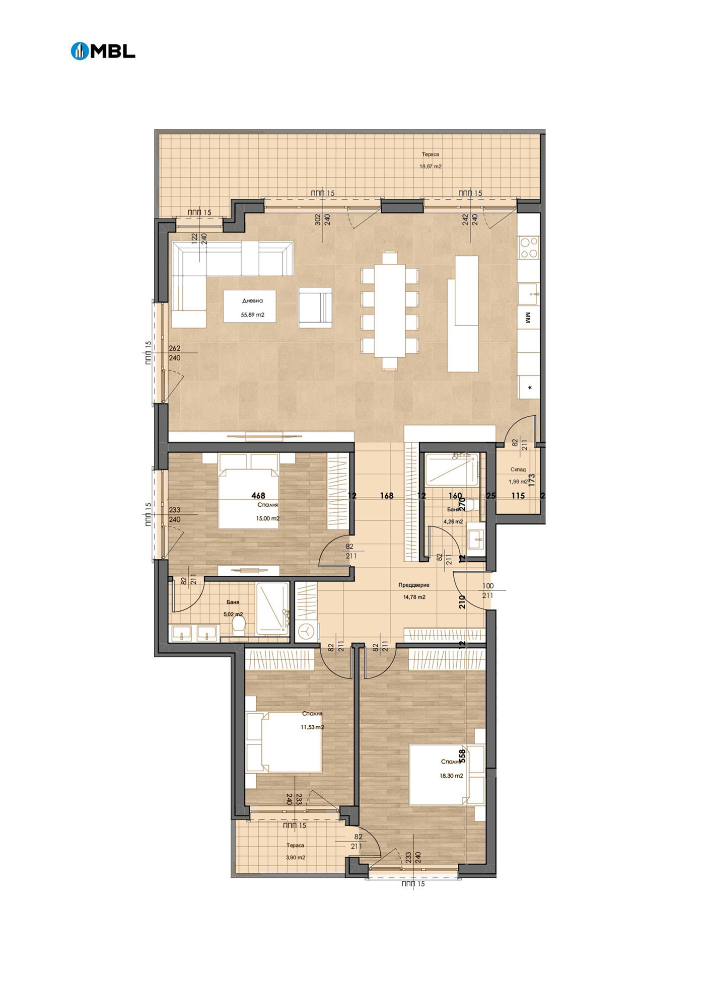 Продава 4-СТАЕН, гр. София, Симеоново, снимка 2 - Апартаменти - 52225970