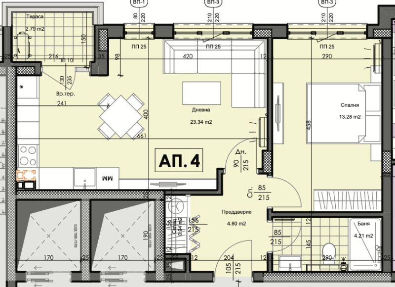 Zu verkaufen  1 Schlafzimmer Plowdiw , Karschijaka , 71 qm | 57476414 - Bild [4]