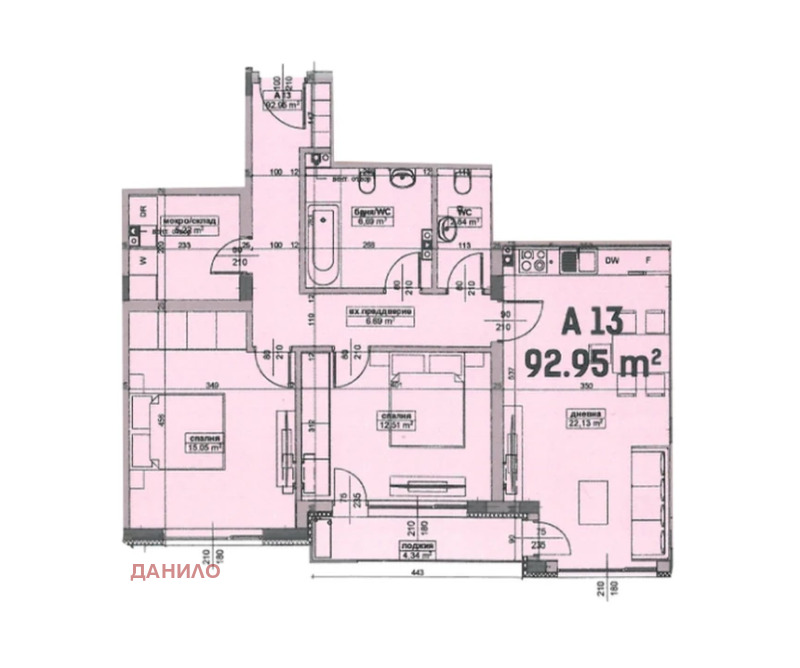 Продава 3-СТАЕН, гр. Велико Търново, Бузлуджа, снимка 9 - Aпартаменти - 48905772