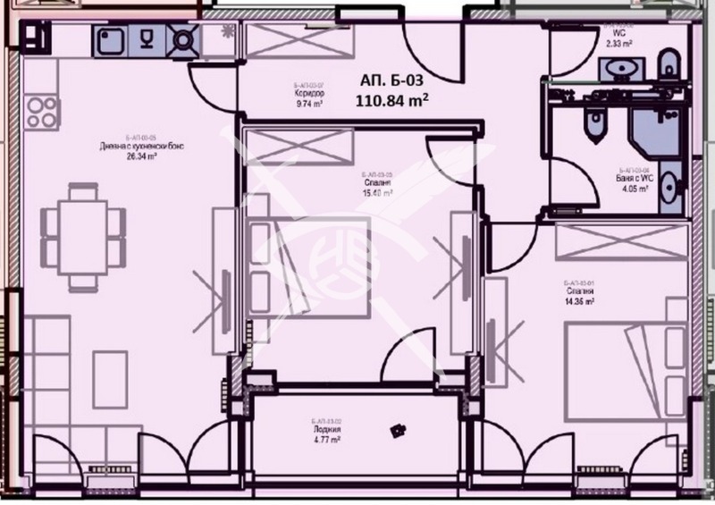Продава 3-СТАЕН, гр. София, Младост 2