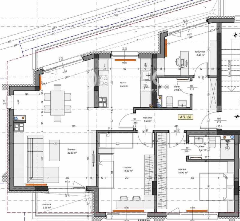 Na sprzedaż  3+ sypialni Sofia , Mladost 4 , 160 mkw | 35125273 - obraz [2]