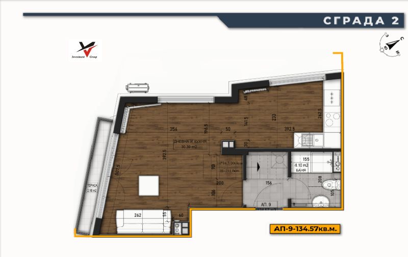 En venta  2 dormitorios Sofia , Vitosha , 166 metros cuadrados | 87298317 - imagen [6]