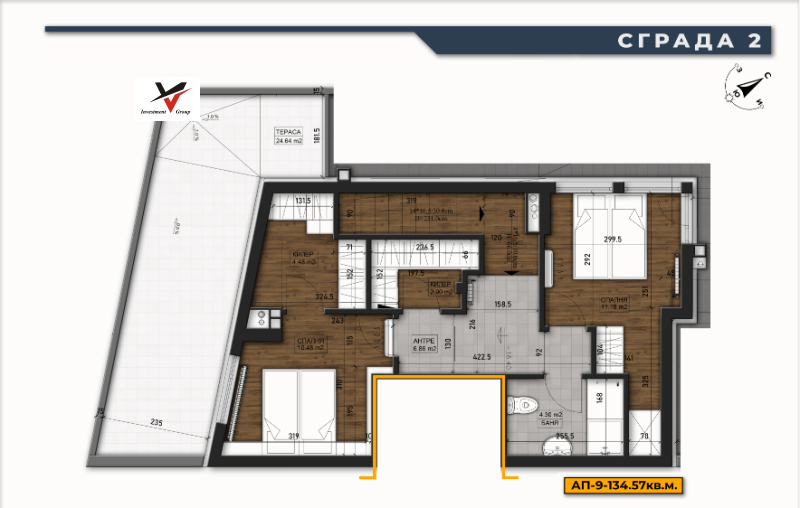 En venta  2 dormitorios Sofia , Vitosha , 166 metros cuadrados | 87298317 - imagen [5]