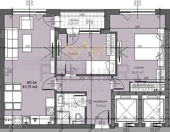 Продава 3-СТАЕН, гр. Пловдив, Тракия, снимка 11 - Апартаменти - 54119416