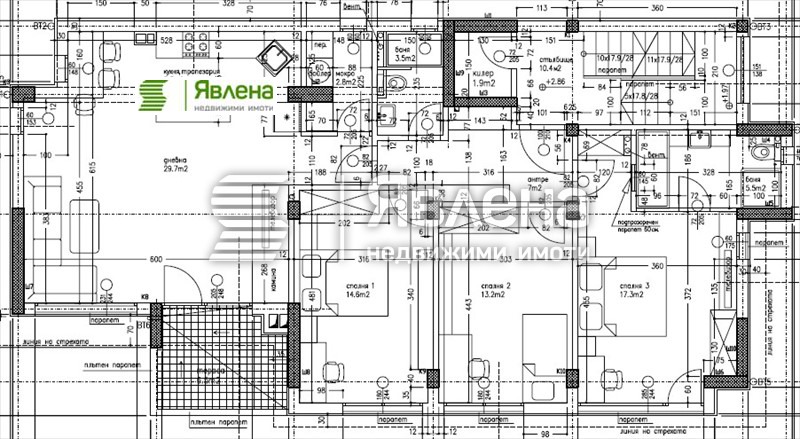 Продаја  3 спаваће собе Софија , в.з.Малинова долина , 138 м2 | 89964992 - слика [4]