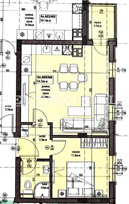 Til salg  1 soveværelse Plovdiv , Proslav , 64 kvm | 32664677 - billede [10]