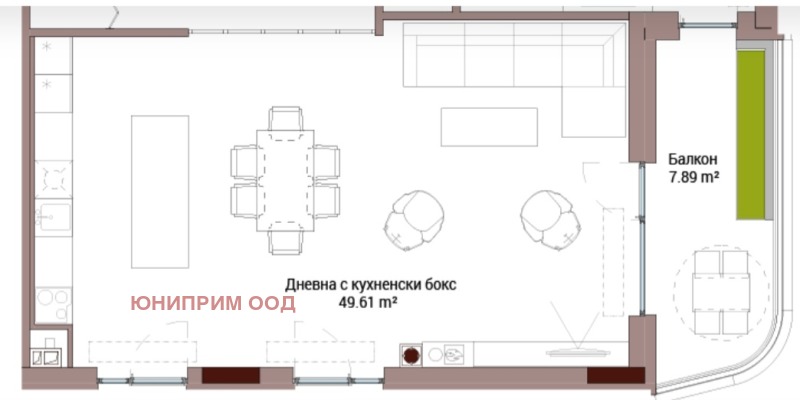 На продаж  3 кімнатна София , Лозенец , 227 кв.м | 55763297 - зображення [2]