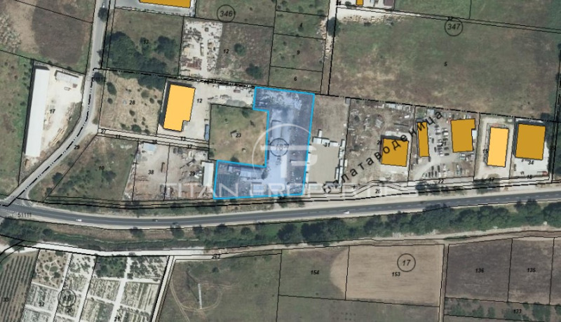 Til salg  Grund Plovdiv , Komatevo , 5203 kvm | 59350356