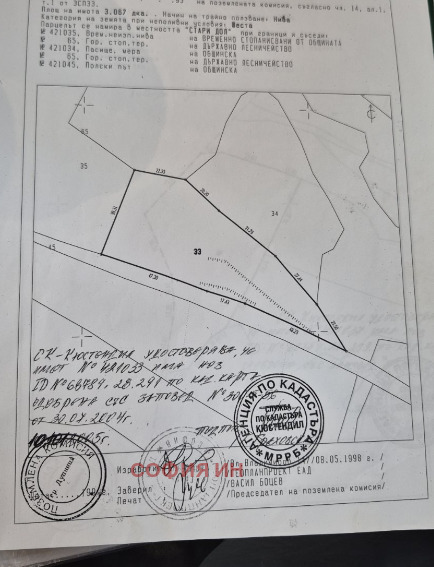 Продава  Земеделска земя област Кюстендил , с. Джерман , 31 дка | 54907851 - изображение [4]