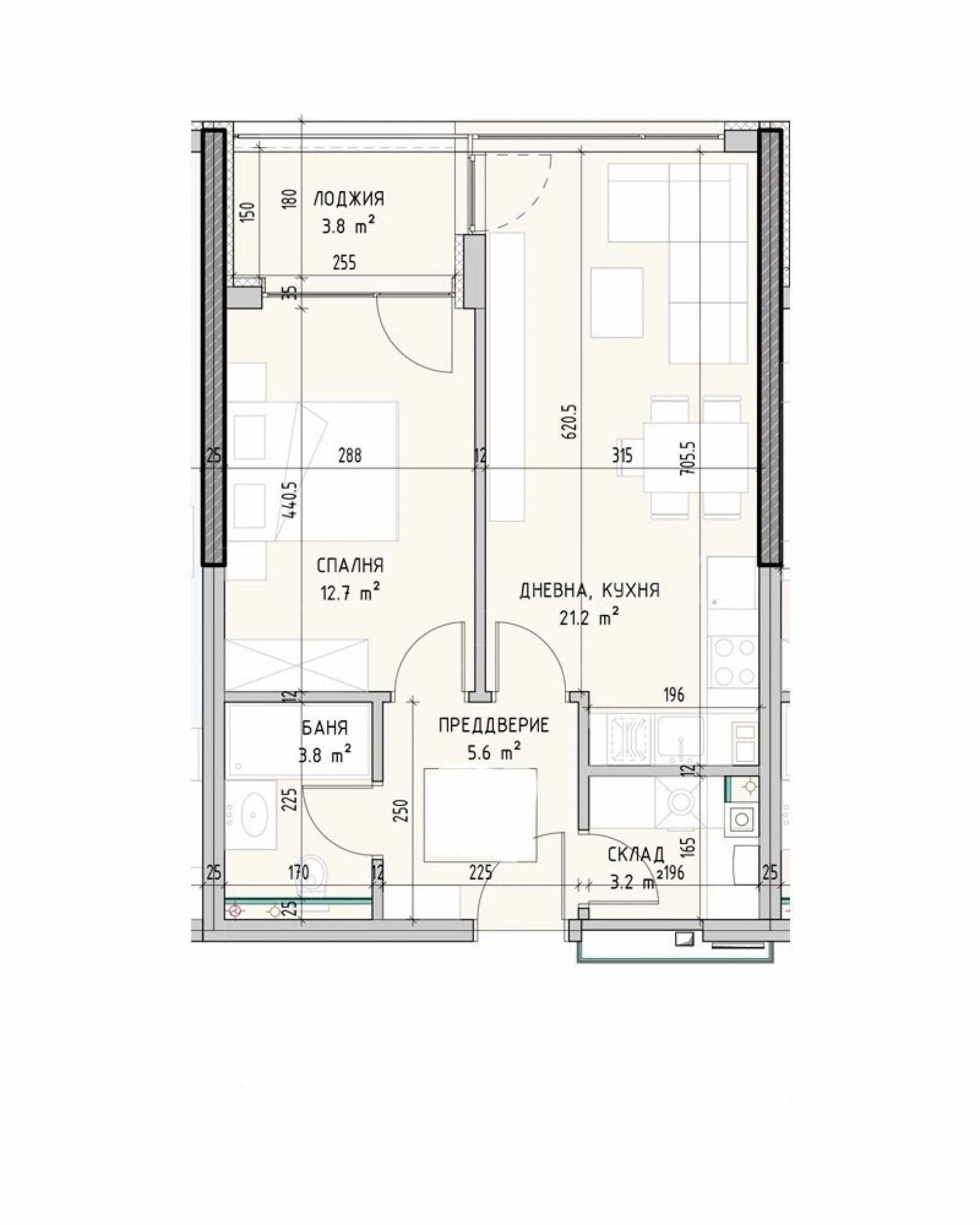 Продава 2-СТАЕН, гр. София, Малинова долина, снимка 17 - Апартаменти - 54087588
