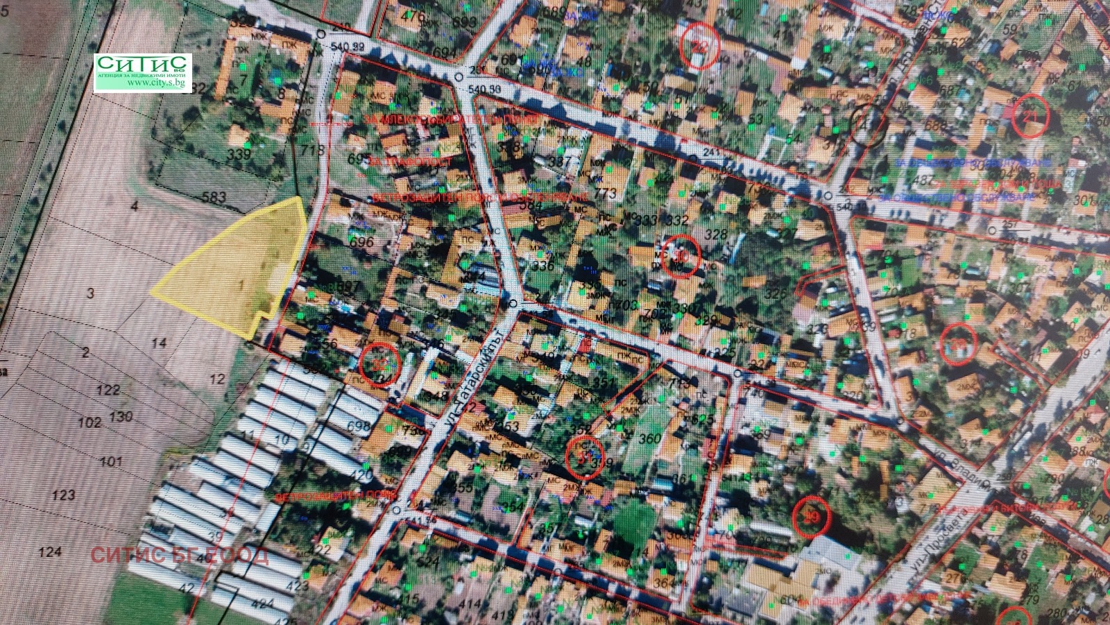 Продава ПАРЦЕЛ, с. Бусманци, област София област, снимка 2 - Парцели - 40741036