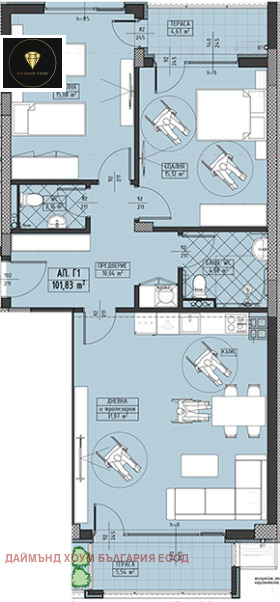 2 bedroom Hristo Smirnenski, Plovdiv