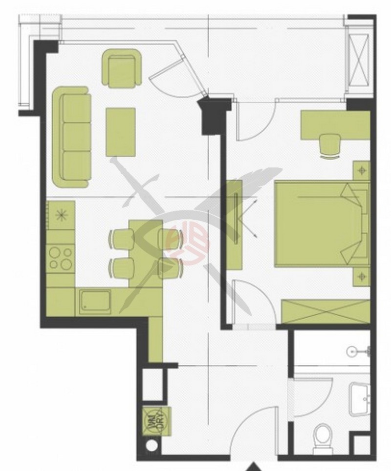 À venda  1 quarto Sofia , Krastova vada , 68 m² | 24947555 - imagem [2]