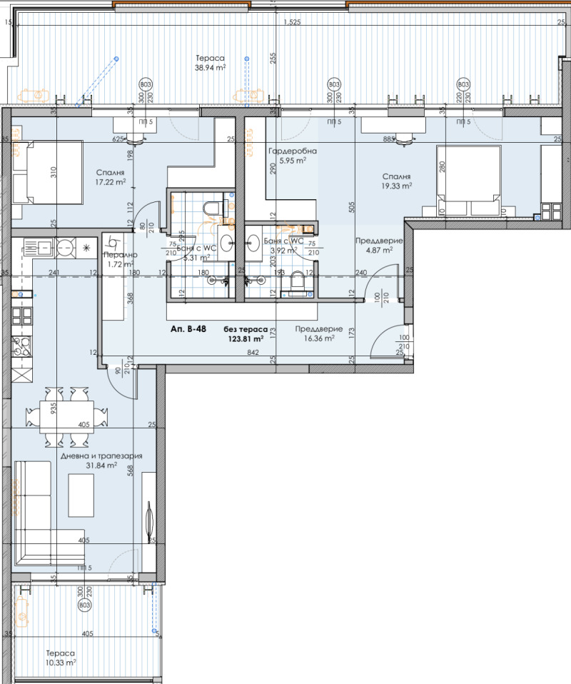 Продава 3-СТАЕН в град Пловдив, Кършияка - 206 кв.м / 327 303 € » 640 149.03 лв., СП РЕЗИДЕНС