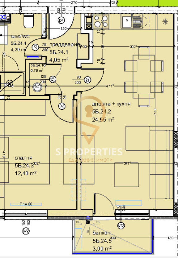 À vendre  1 chambre Varna , Kaisieva gradina , 68 m² | 19244832 - image [3]