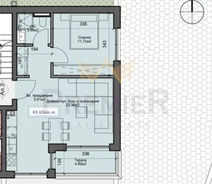 Продава 2-СТАЕН, гр. Варна, Свети Никола, снимка 2 - Апартаменти - 54086720