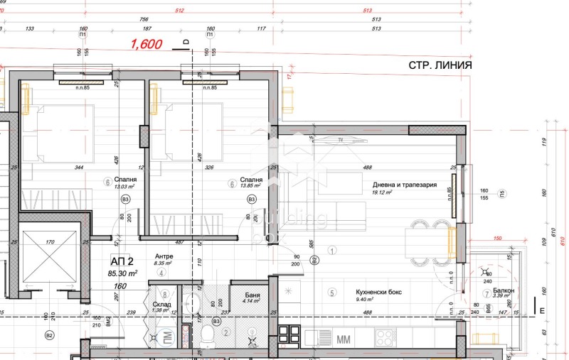 Продава 3-СТАЕН, гр. София, Слатина, снимка 2 - Апартаменти - 52630551