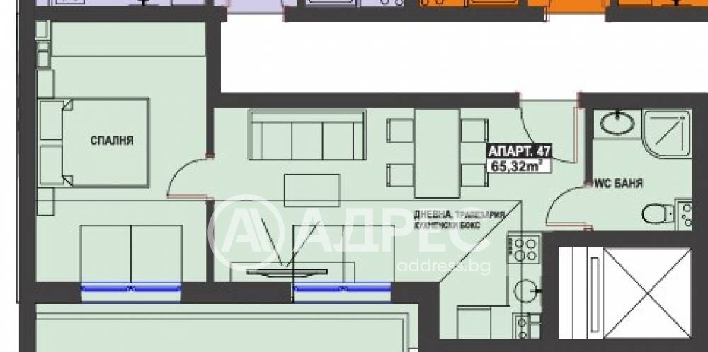 Продава 2-СТАЕН, гр. Бургас, Братя Миладинови, снимка 4 - Апартаменти - 55446203
