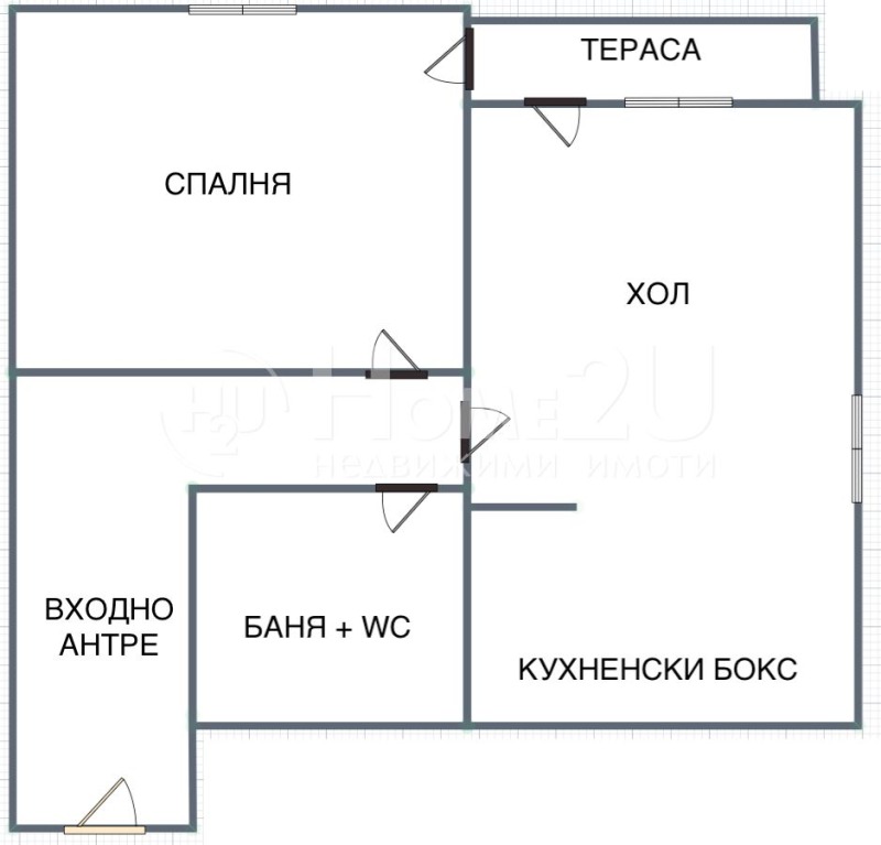 Продава 2-СТАЕН, гр. София, Княжево, снимка 8 - Aпартаменти - 49600355