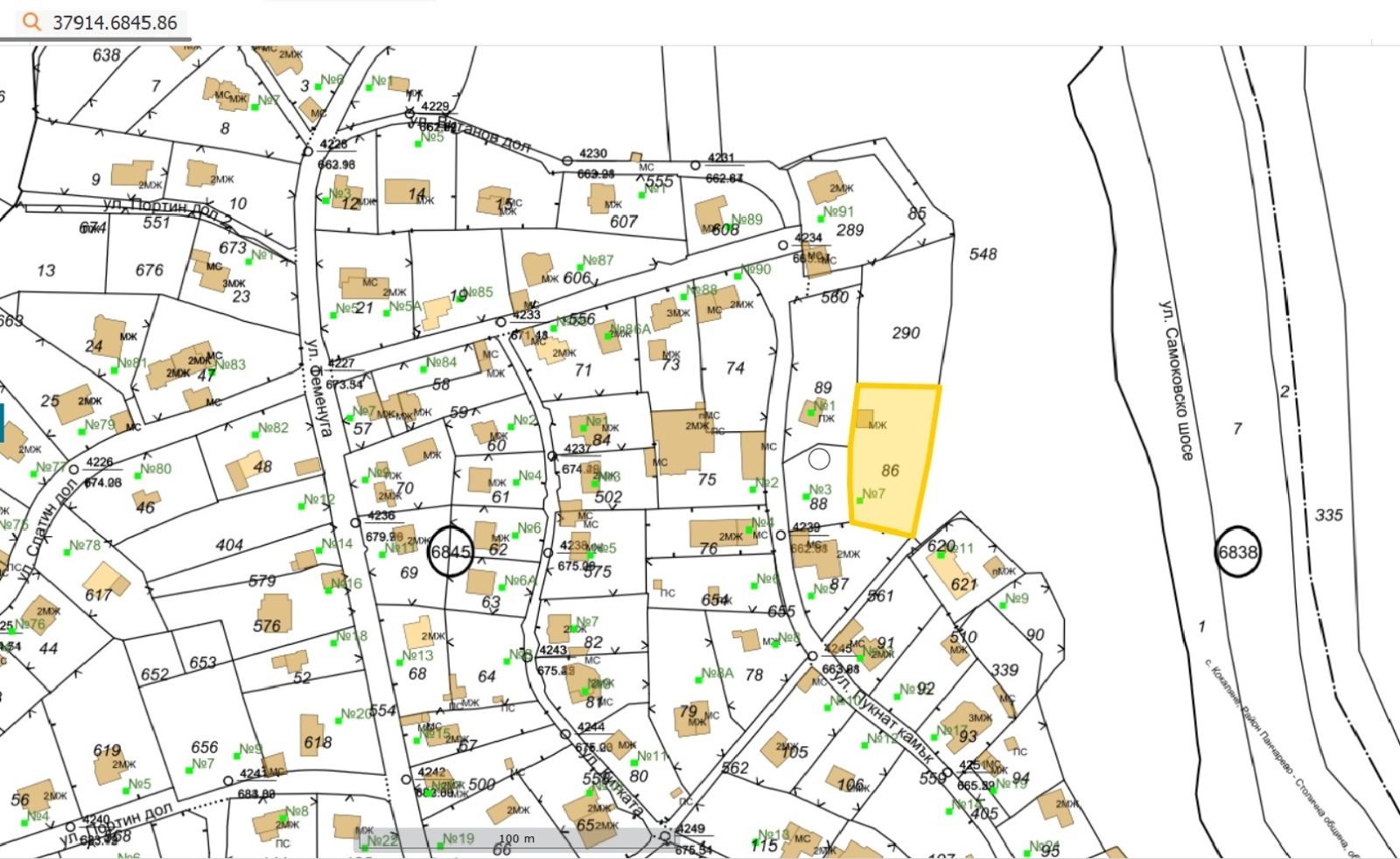 Продава ПАРЦЕЛ, гр. София, с. Кокаляне, снимка 2 - Парцели - 55979609