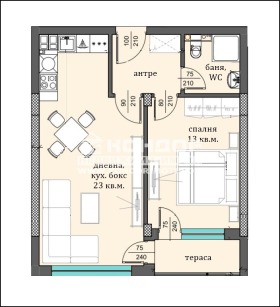 1 dormitorio Tsentar, Plovdiv 3