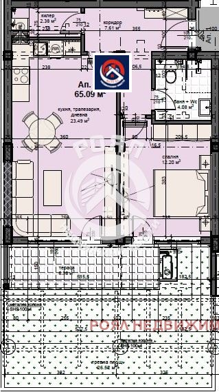 Продава 2-СТАЕН, гр. Пловдив, Кършияка, снимка 2 - Апартаменти - 55438071