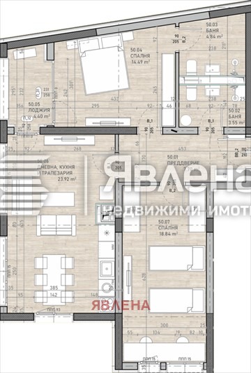 En venta  2 dormitorios Sofia , Sujata reka , 114 metros cuadrados | 83176286 - imagen [2]