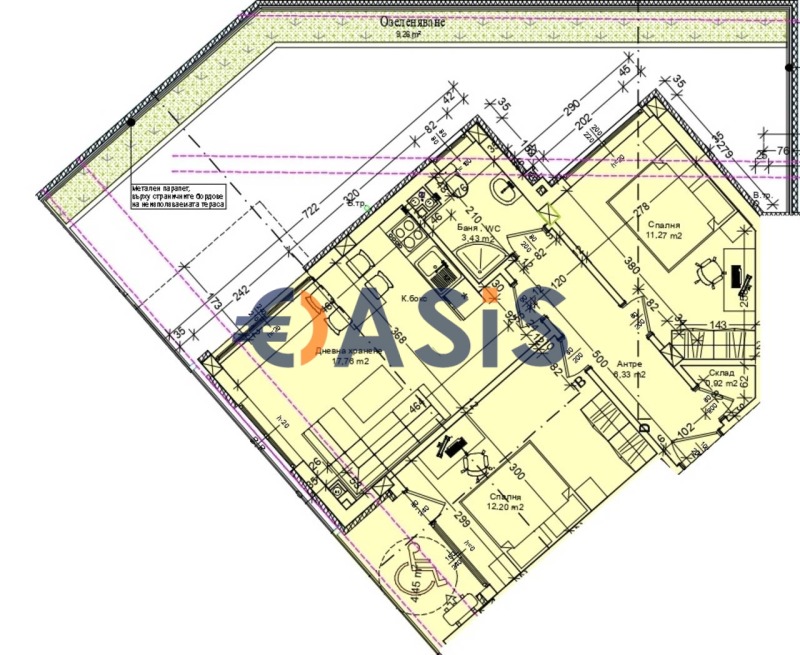 Продава 3-СТАЕН, гр. Бургас, Център, снимка 15 - Aпартаменти - 49550285