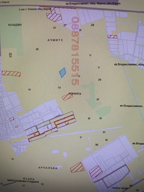 De vânzare  Complot Varna , Topoli , 6370 mp | 11129751 - imagine [4]