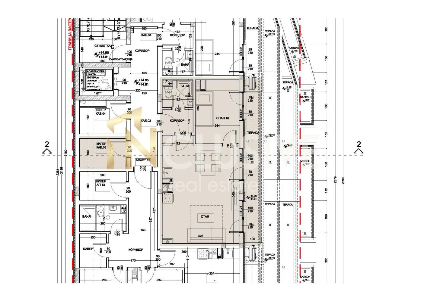 Продава 2-СТАЕН, гр. Варна, Базар Левски, снимка 3 - Апартаменти - 55617213