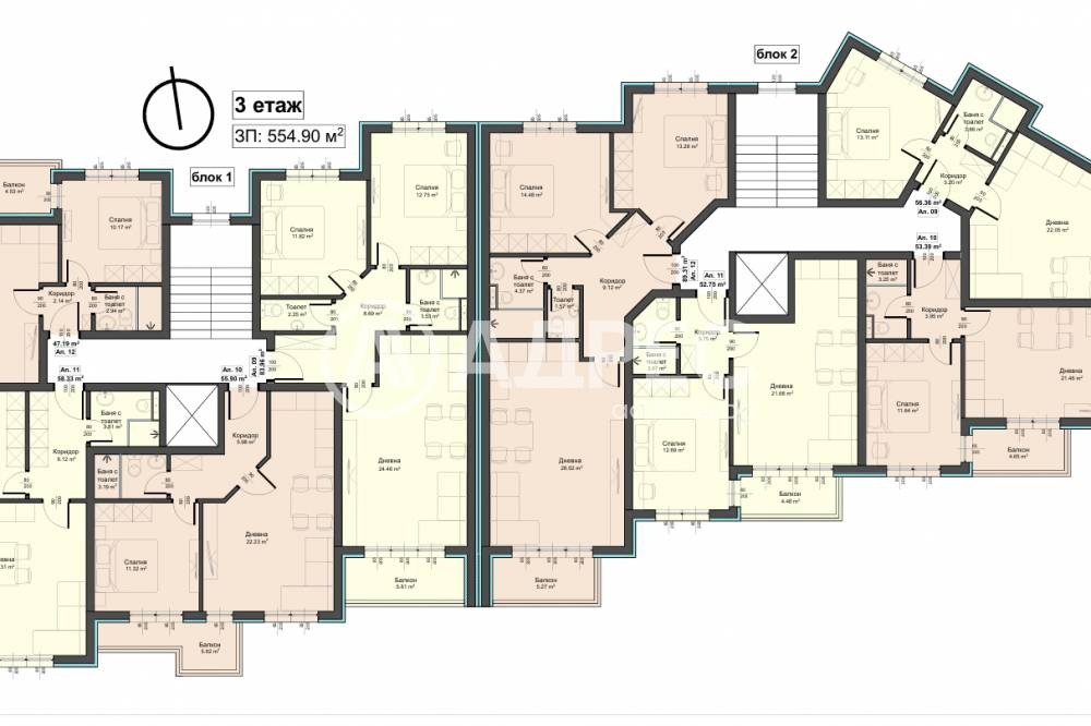 Продава 2-СТАЕН, гр. Варна, Аспарухово, снимка 3 - Апартаменти - 55884288