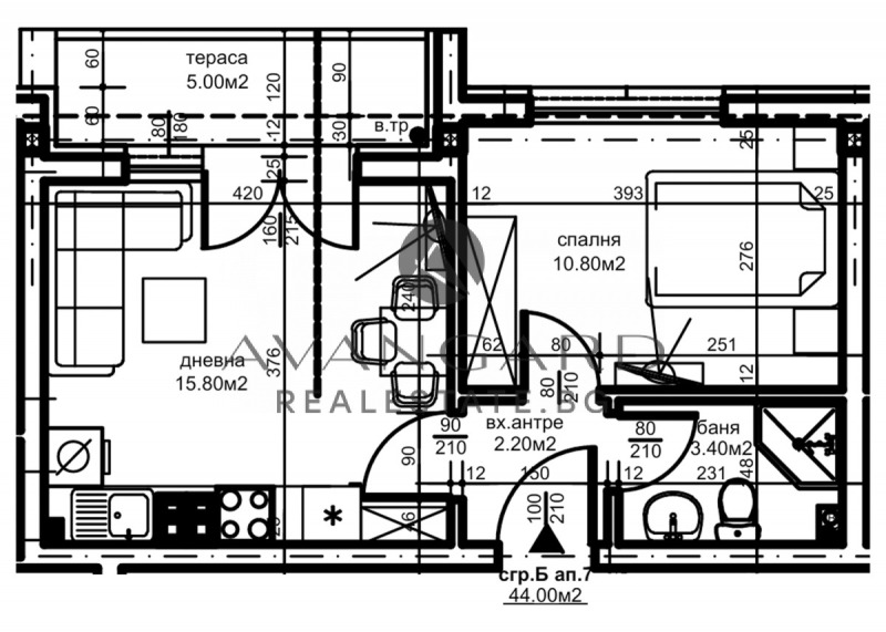 Продава 2-СТАЕН, гр. Пловдив, Христо Смирненски, снимка 6 - Aпартаменти - 49361543