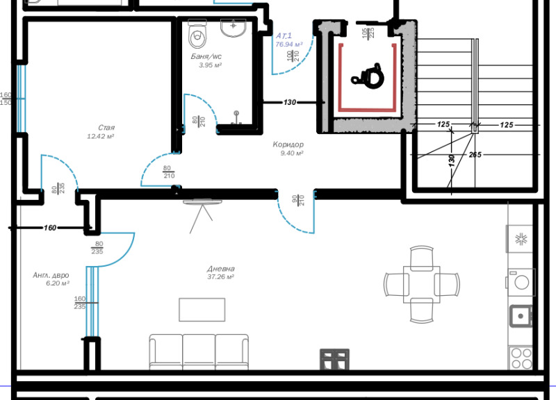 Продается  1 спальня Варна , Възраждане 3 , 77 кв.м | 22358271 - изображение [2]