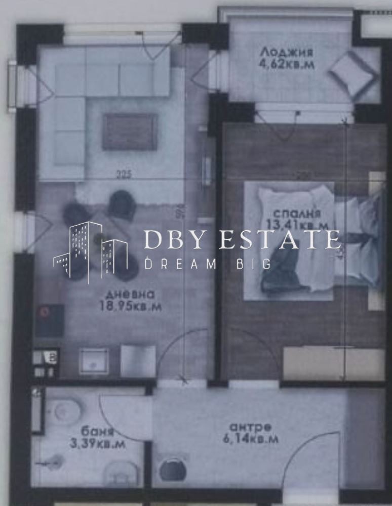 Продава  2-стаен град Пловдив , Остромила , 61 кв.м | 21203330 - изображение [5]