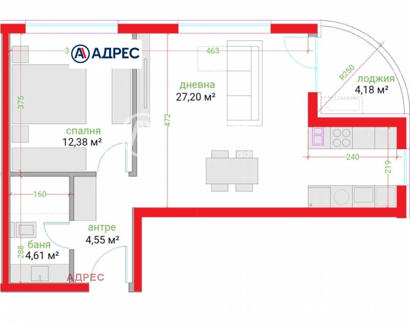 Продава 2-СТАЕН, гр. Варна, Трошево, снимка 6 - Апартаменти - 52233222