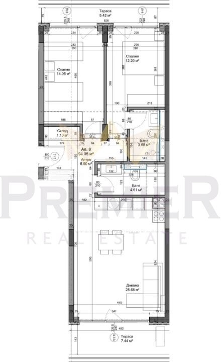 Продава 3-СТАЕН, гр. Варна, Трошево, снимка 2 - Апартаменти - 54350331