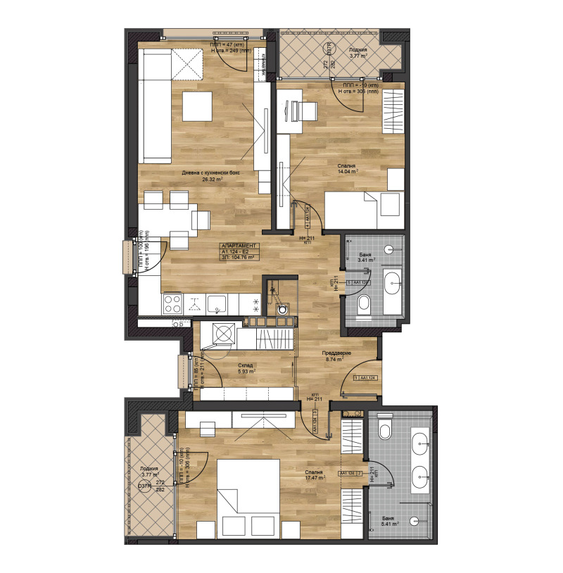 Satılık  2 yatak odası Sofia , Boyana , 135 metrekare | 79379750 - görüntü [11]