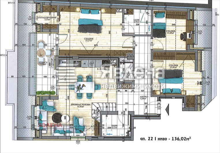 Zu verkaufen  3 Schlafzimmer Sofia , Witoscha , 161 qm | 89760143 - Bild [2]