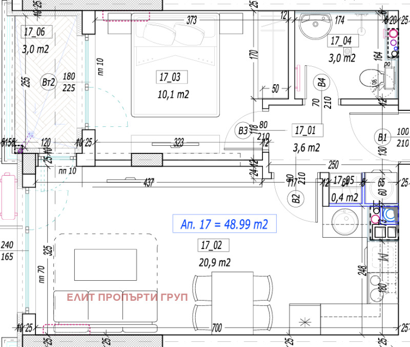 Продава 2-СТАЕН, гр. София, Малинова долина, снимка 2 - Aпартаменти - 47579046