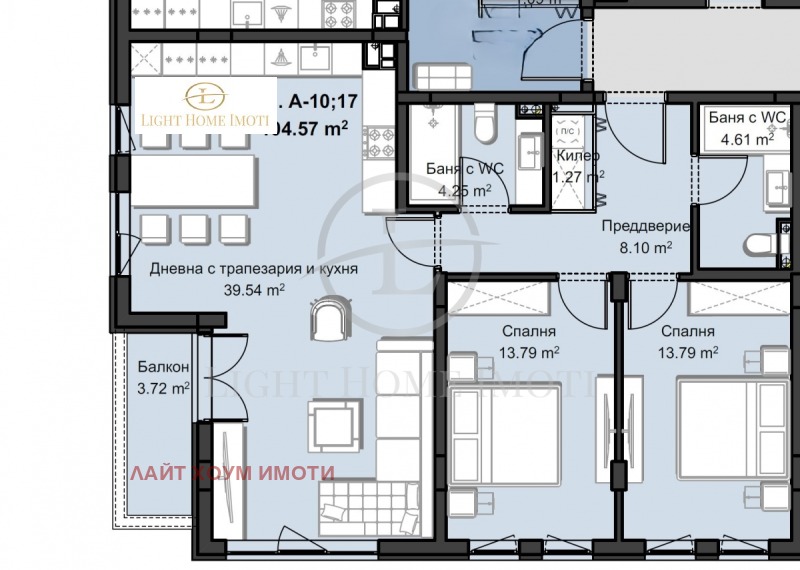 Til salgs  2 soverom Plovdiv , Hristo Smirnenski , 129 kvm | 90605196 - bilde [5]